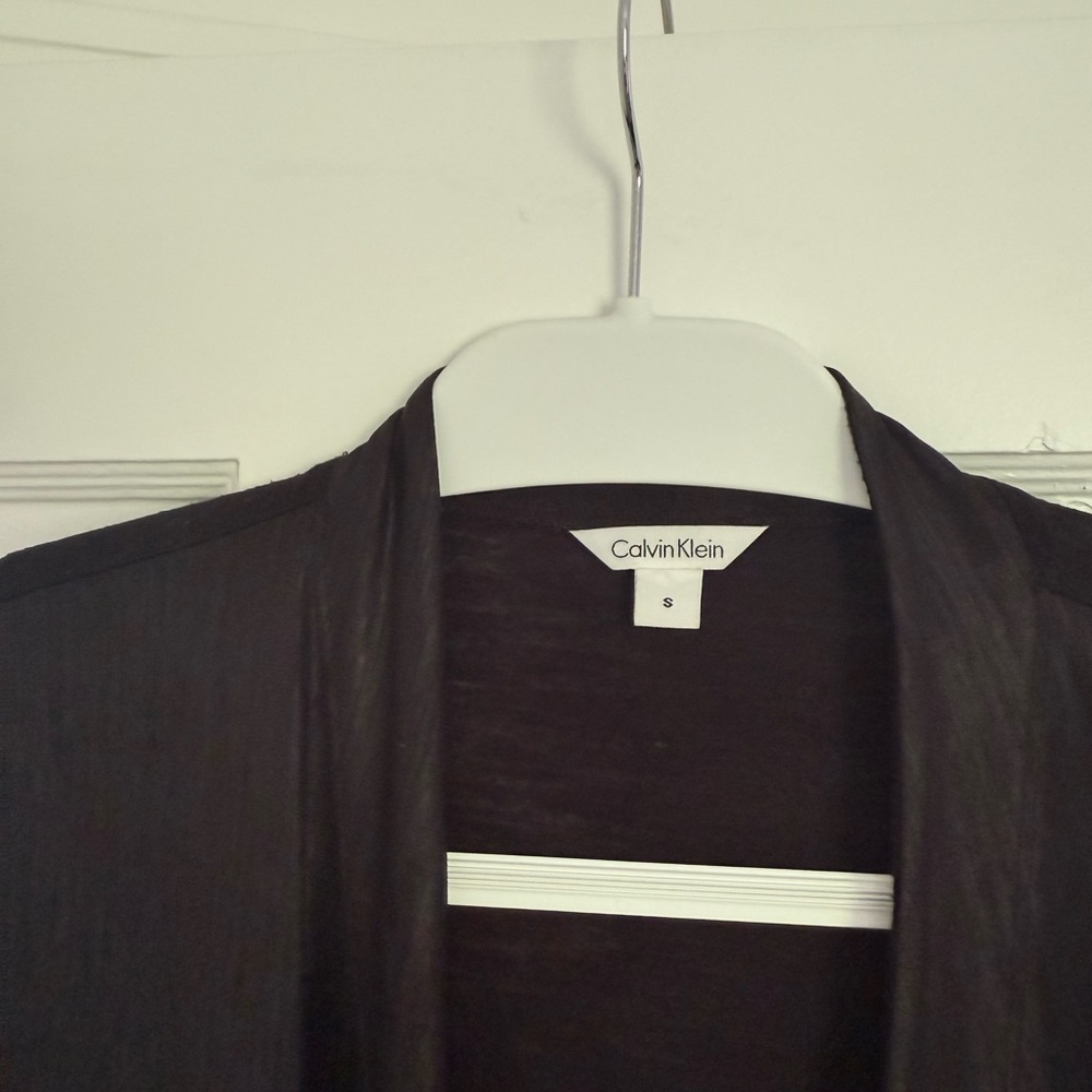 Calvin Klein - Black Open Cardigan